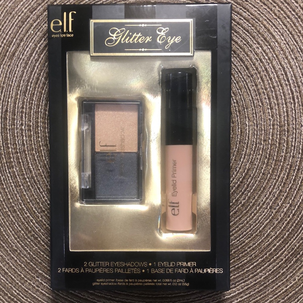 ELF Glitter Eye shadow & Primer Set